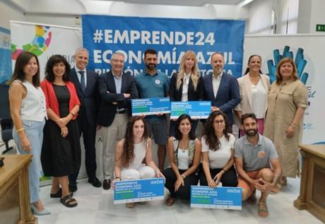 Participantes en el concurso Emprende24 en Rincón de la Victoria, Málaga. Acción contra el Hambre